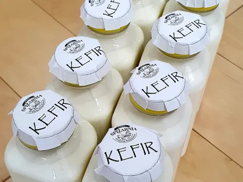 Kefir Ślesiński - butelki kefiru