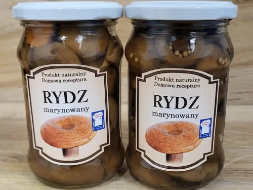 rydze marynowane - rydz w occie